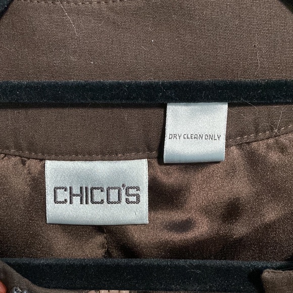 Perfect Condition Autumn Fall Weather Beaded Collar Swing Jacket with Snaps - Picture 6 of 7